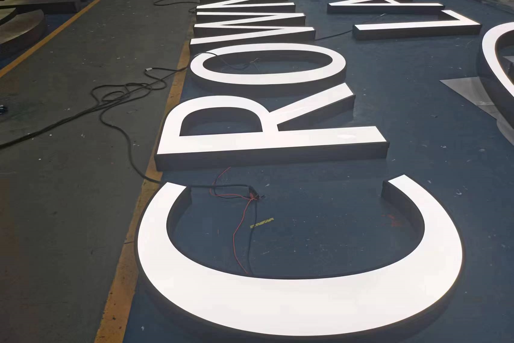 Shenzhen Aluminium LED Channel Letter Signs