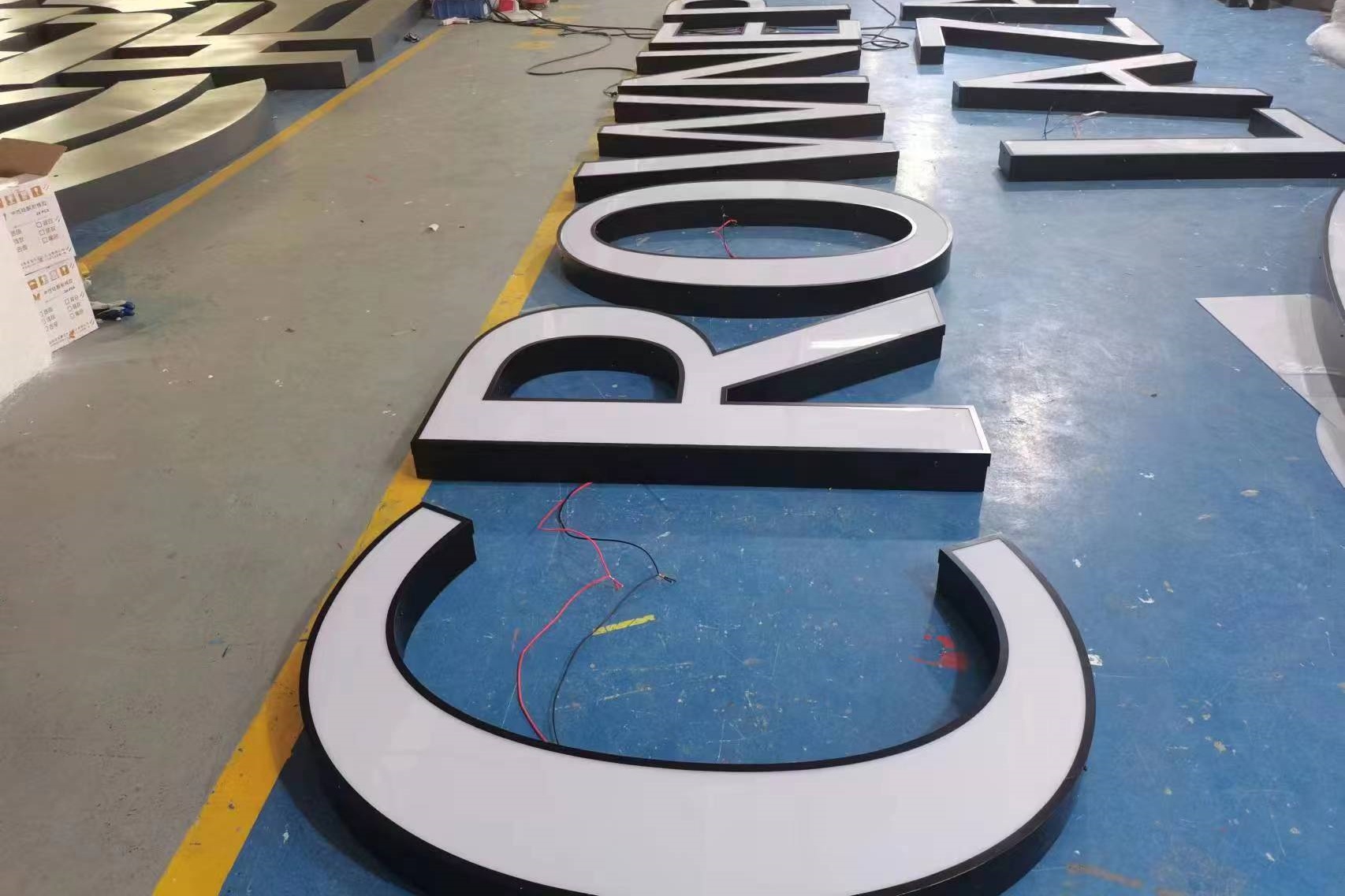 Shenzhen Aluminium LED Channel Letter Signs