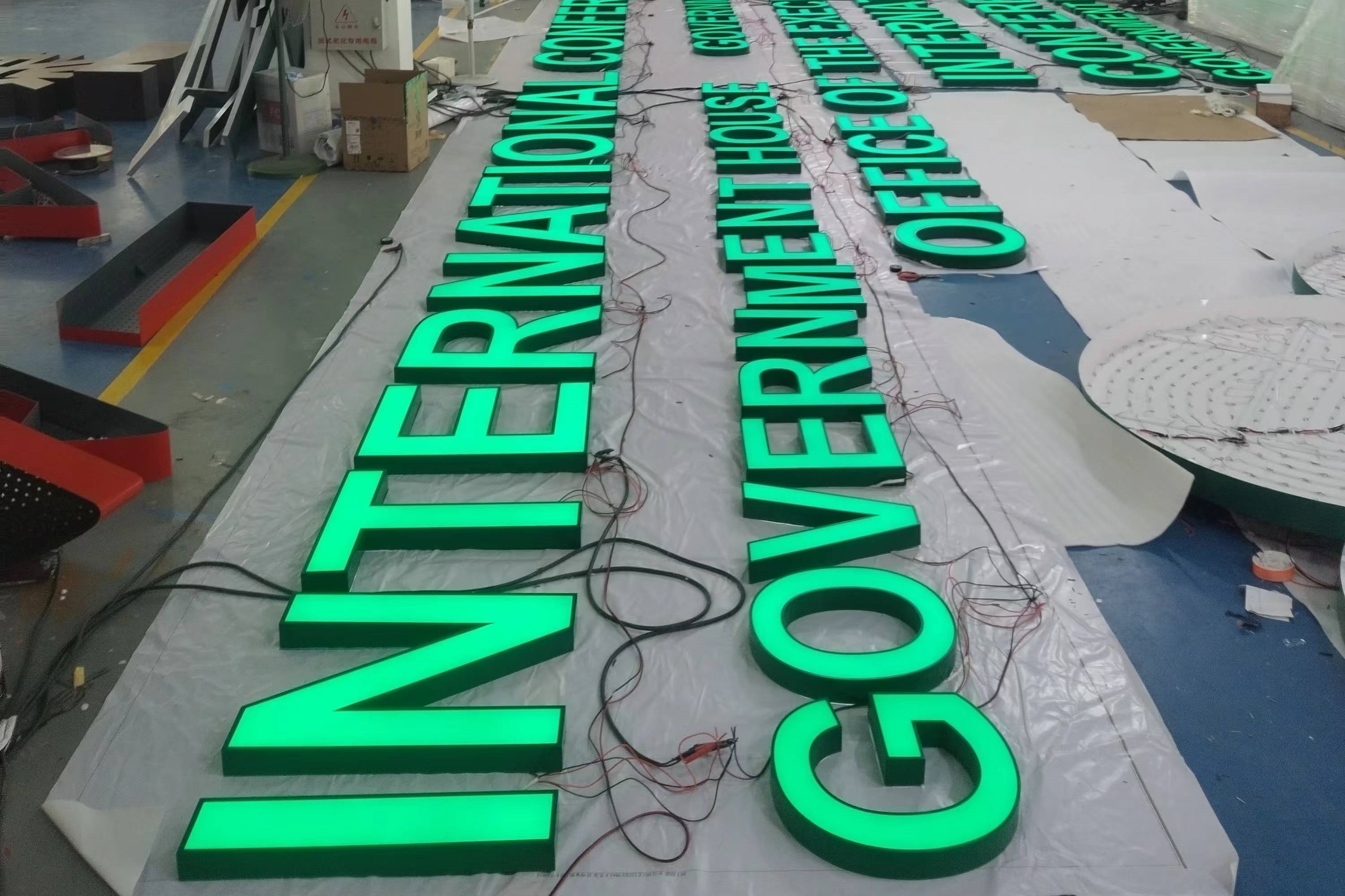 Aluminium LED Channel Letter Signs