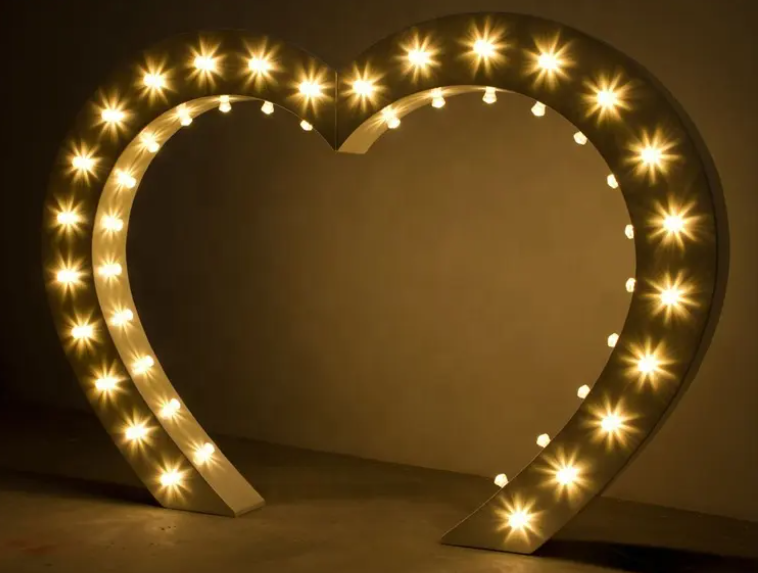 Marquee Letter Giant Light Up Sign Letter Free Standing Giant Love Wedding 