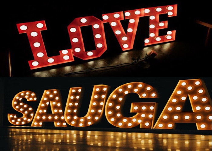 Marquee Letter Giant Light Up Sign Letter Free Standing Giant Love Wedding 