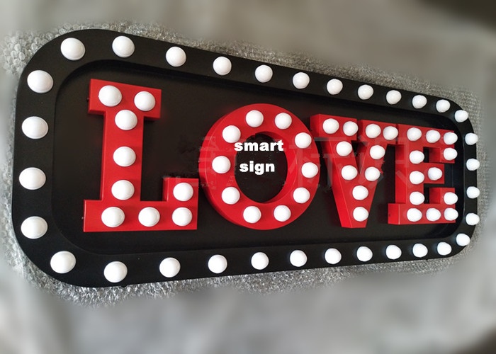 Customized Wedding decor letters Sign Marquee Letter Led Big Numbers