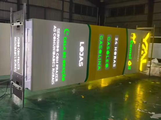 Factory Customized Aluminum Wayfinding Gateway Signage Pylon Sign Outdoor 