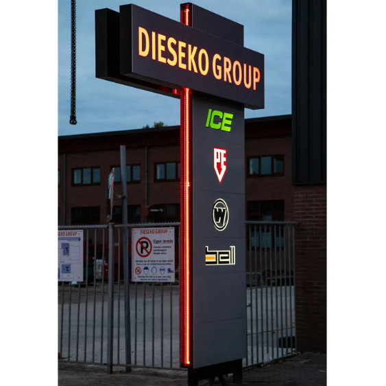 Business wayfinding system Exterior Directional Signs wayfinding sign for mall